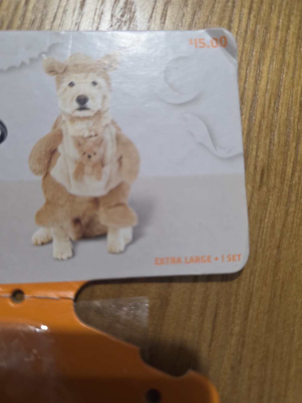 Kangaroo Dog Costume Extra Large XL Target Halloween Open Box - Picture 2 of 5